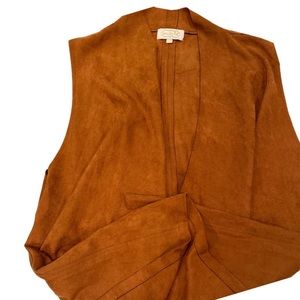 Mudpie Faux Suede Coverup